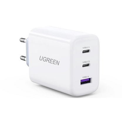 Cargador UGREEN 65W Carg Rápida Type-C USB