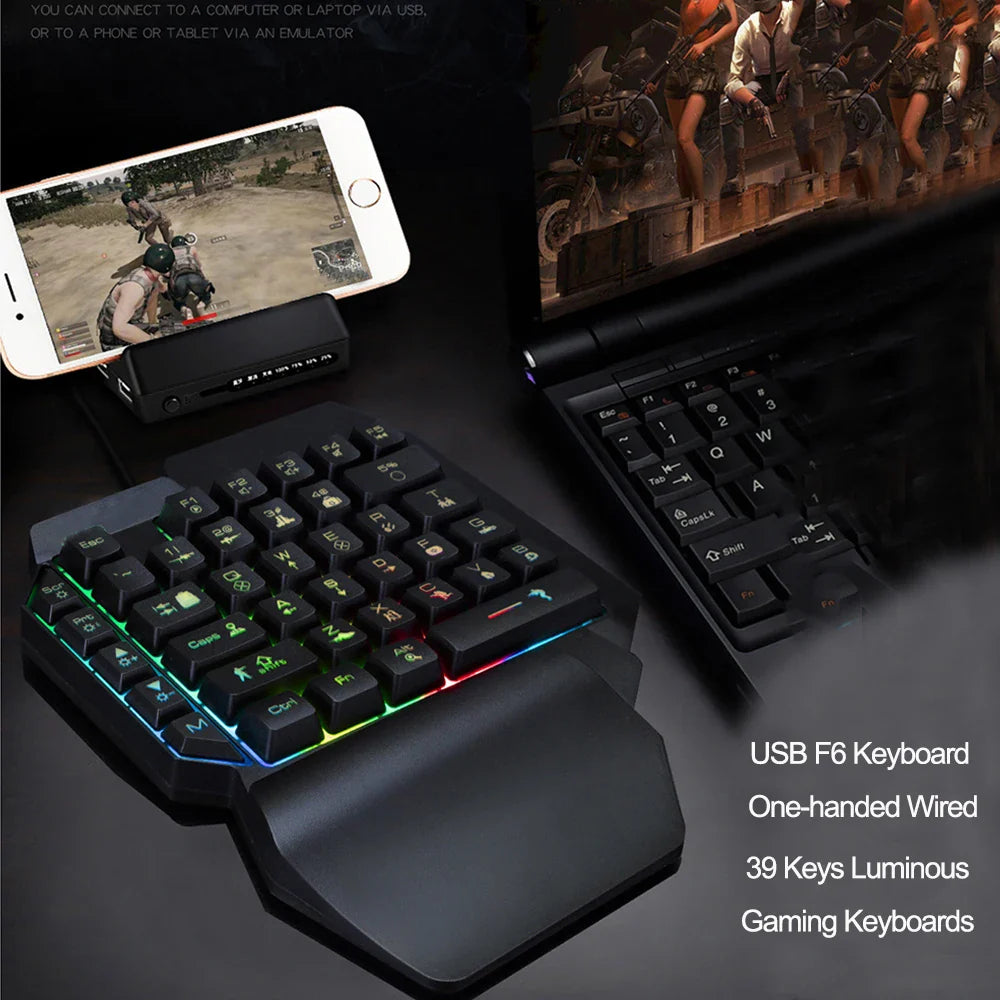 Teclado Gaming compacto F6