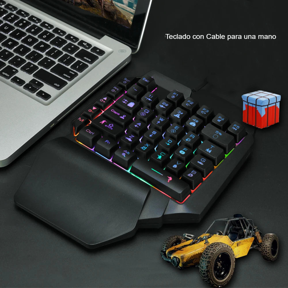 Teclado Gaming compacto F6