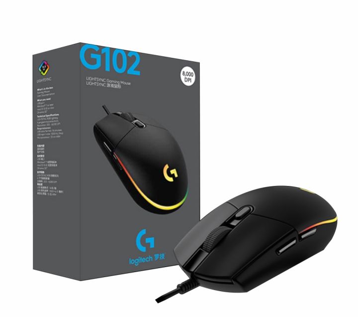 Mouse G102 Ergonómico